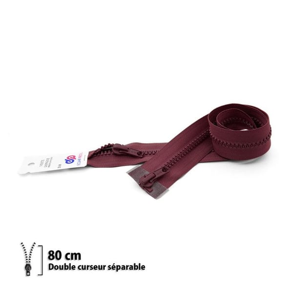 Eclair Prym - Dragkedja Z68 - Separabel 6mm dubbeldragare - 80 cm