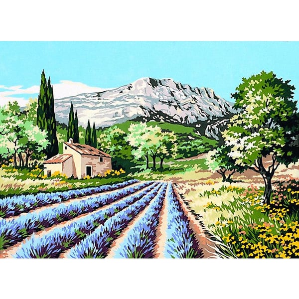 Antik canvas La Ste Victoire 45x60cm