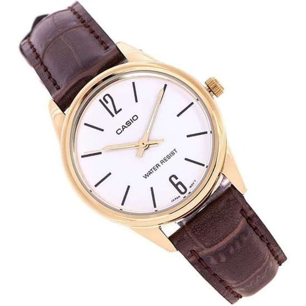 Klocka - Casio - LTP-V005GL-7B - Guld - Metall - Kvarts
