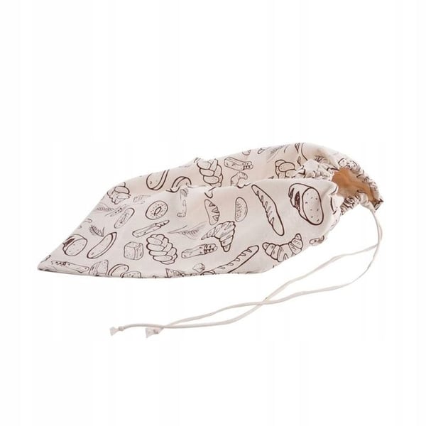 Brödpåse - Orion - 40x40cm - Bomull - Beige - Färskhetsbevarande