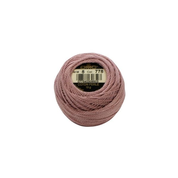 Coton perlé DMC art 116, tjocklek 8 - nystan på 80m - Att 778