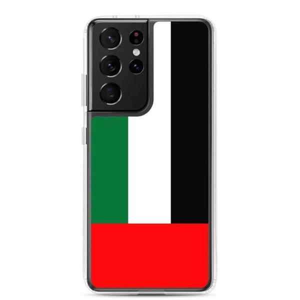 Mobilskal med Förenade Arabemiratens flagga - Samsung Galaxy S23
