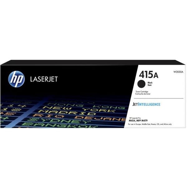 Original HP 415A LaserJet svart tonerkassett för Color LaserJet Pro M454 och MFP M479 - HP