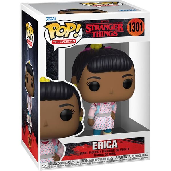 Figur - FUNKO - Erica Sinclair - Flerfärgad - 3 år och uppåt - Licens Stranger Things