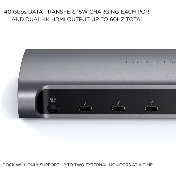Satechi Thunderbolt 4 dockningsstation