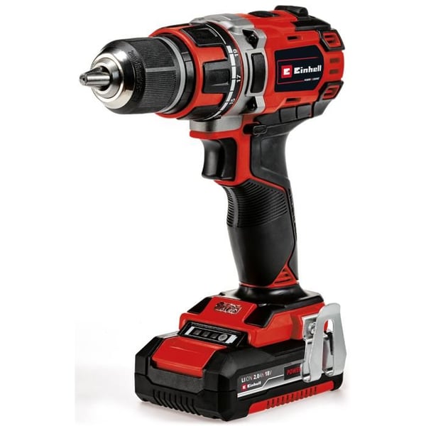 Einhell Professional Sladdlös Borrskruvdragare TP-CD 18/50 Li BL Power X-Change (18V) Levereras med 2 Batterier och en Laddare