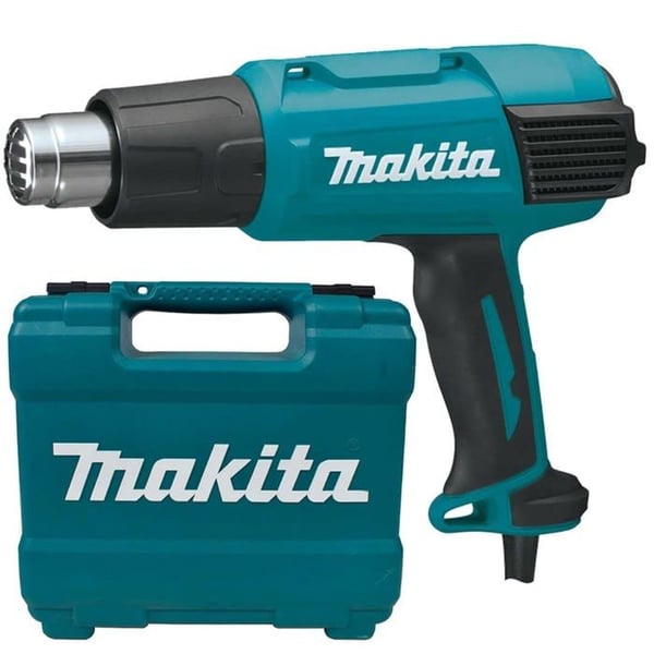 Värmepistol 1800W + tillbehör - MAKITA - HG6031VK