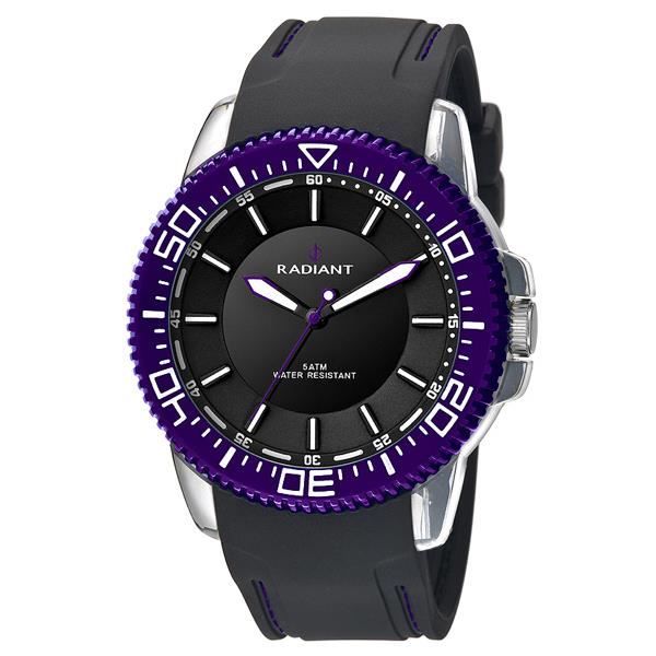 Klocka - RADIANT - NY EXTREM RA158606 - Kvarts - Analog - Silikon