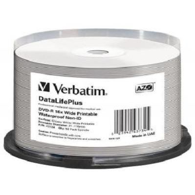 DVD Blank DVD-R 43734 Verbatim - 4,7 GB - 16x - 50 - Spindel