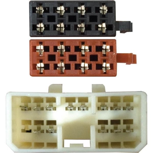 Adapter för bilstereo - AUTOLEADS - Isuzu Trooper - ISO-kontakt - Universell - Svart