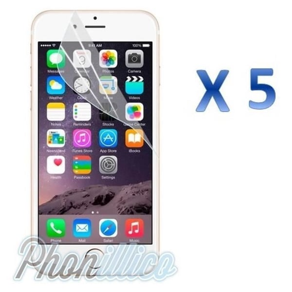 Lot 5 Filmer Skydd Film Plastik Apple iPhone 7 Phonillico®