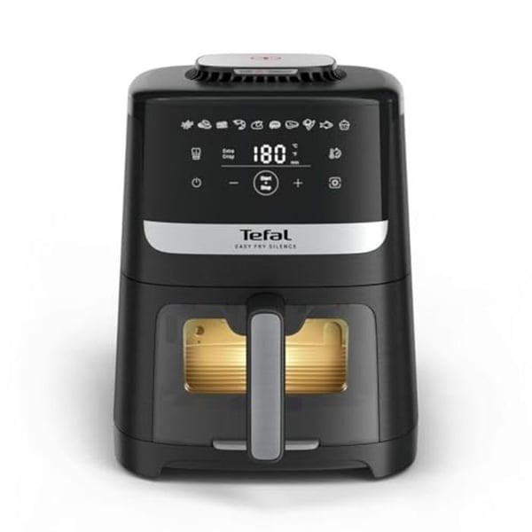 Fritös utan olja - TEFAL - Easy Fry Silence Vision XL - 5L - 1670W - Inbyggd timer