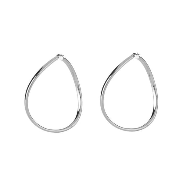 Örhängen - GUESS - JUBE04195JWRHT-U - Rostfritt stål - Silverfärgad - 60 mm