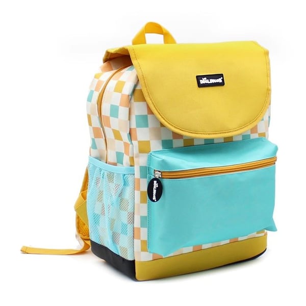 Barnryggsäck - LES DÉGLINGOS - Cyranos räven - 39 cm - Gul - Återvunnen polyester