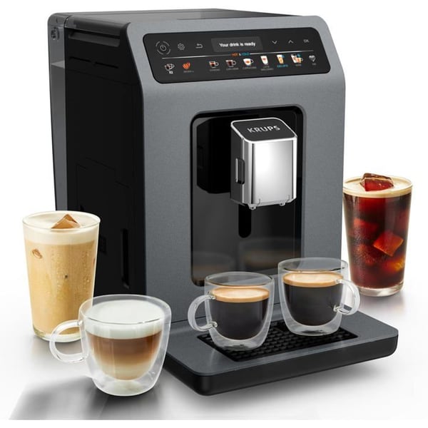 Kaffemaskin - KRUPS - EA898GF0 - 18 recept - Cold Brew Aroma - 15 bar