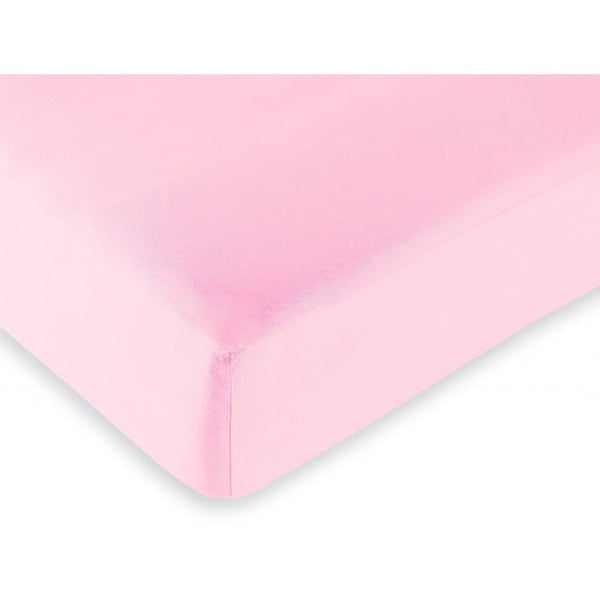 Lakan 57 trådar/cm² alla storlekar - Petal Pink - 160 x 200 cm