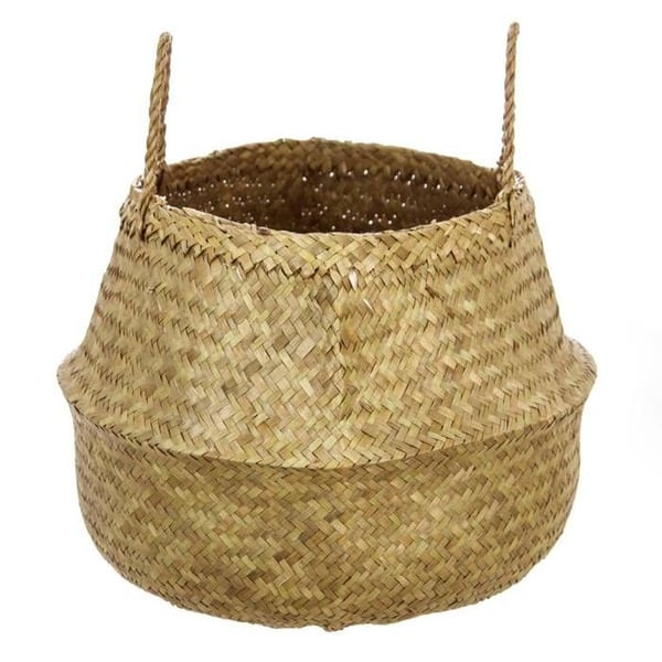 Korg i sjögräs "Seagrass" naturlig D40cm - Atmosphera Inredningsdesigner