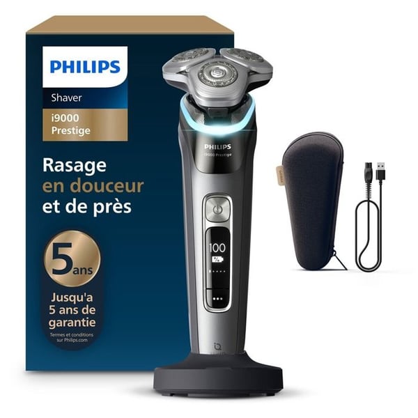 Philips XP9202/10 elektrisk rakapparat 100 % vattentät Serie i9000 prestige med SkinIQ