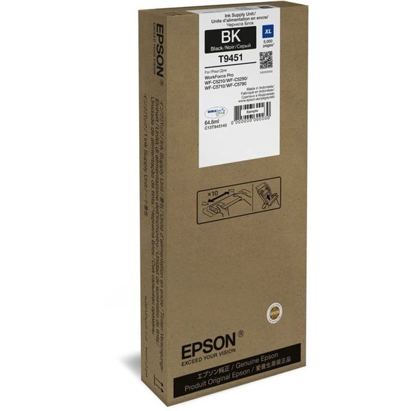 EPSON T9451 bläckpatron - 64,6 ml - XL storlek - Svart