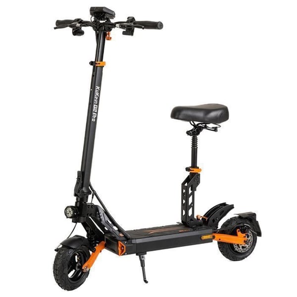 Trottinett Elektrisk KuKirin G2 Pro Version 2024 Motor 600W Batteri 48 V 15,6 Ah Däck 9" Räckvidd 58 km Skivbromsar