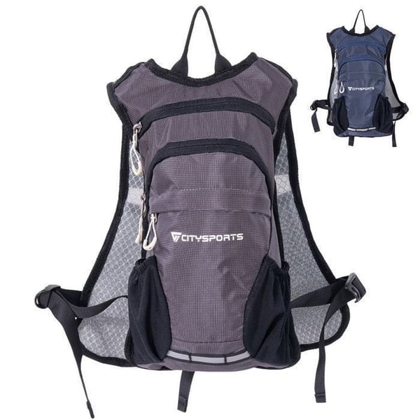 CITYSPORTS Ryggsäckar 39*20*6CM 5L för sport och utomhusaktiviteter grå