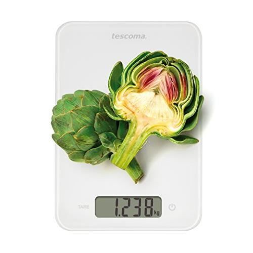 Digitalvåg - TESCOMA - T634514 - Vit - Stora siffror visning