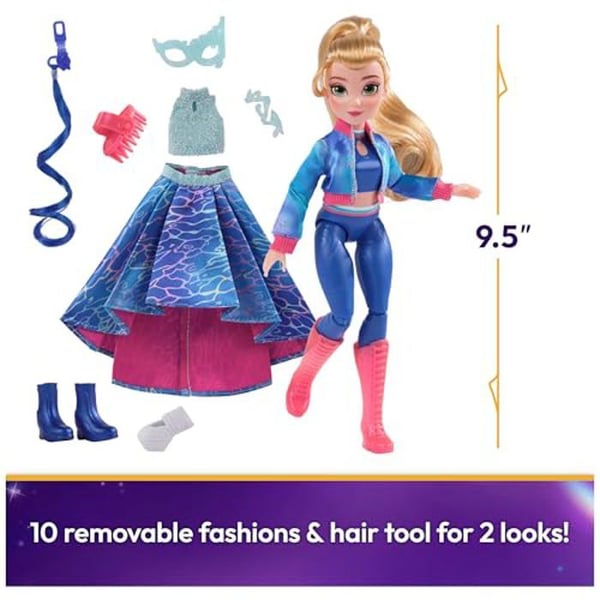 Puppa Boll med mask - Spin Master - Unicorn Academy, Isabel - 11 Accessoarer - 24,1 cm - Lila