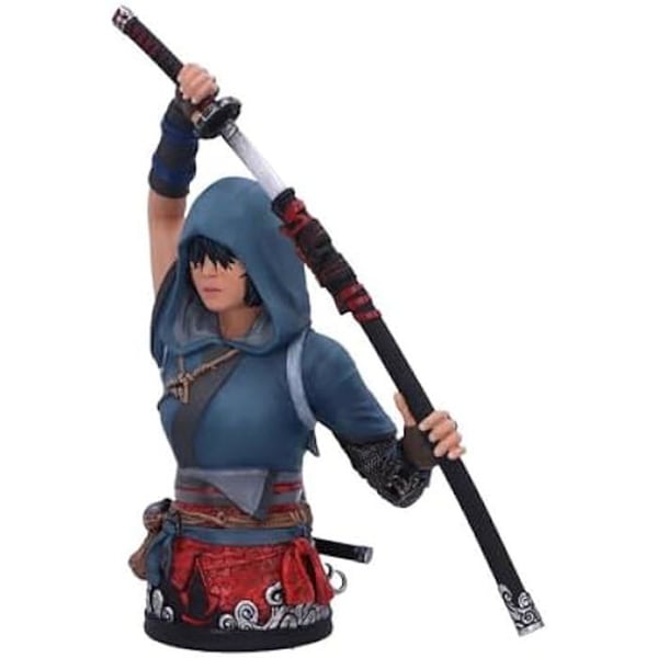 Figur som Buste - NEMESIS NOW - Naoe - Multikolor Resin - 30 cm - Assassin's Creed Shadows