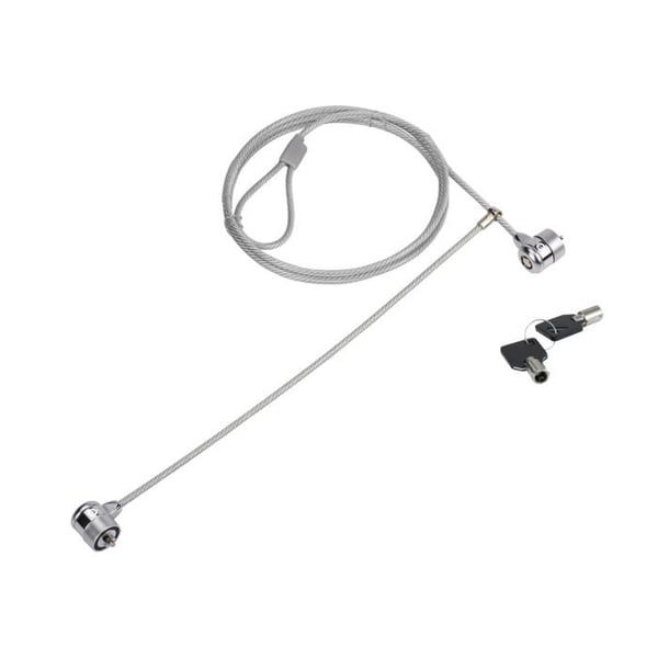 Dubbelhuvudslås - Conceptronic - CNBSLOCK15T - Kabel 1,5 m - 2 nycklar ingår