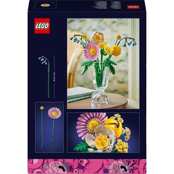 LEGO Botanicals 10347 Petit Bouquet Ensoleillé - Konstgjorda blommor för barn 9 år & tonåring