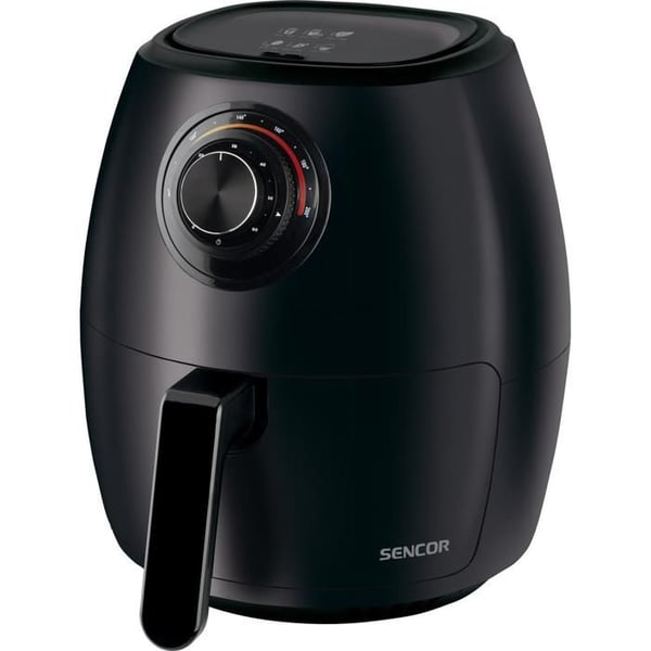 Fritös utan olja - SENCOR - SFR 3130BK - 3,5 L - 1300 W - Touchkontroll
