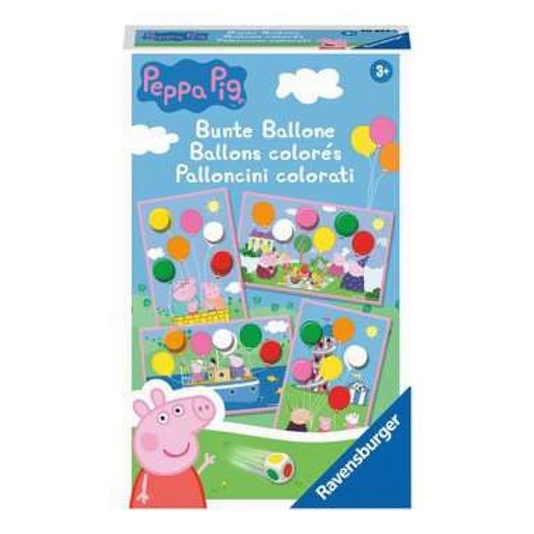 Sällskapsspel - RAVENSBURGER - 20853 - Färggubbe - Peppa Pig - 4 Spelare