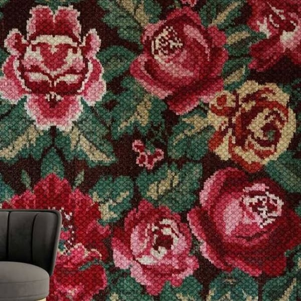 A.S. Creation Tapetkollektion Atelier 47 DD117325 Skog & Växter Rosa