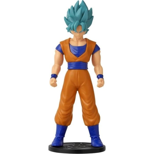 Figur - BANDAI - Dragon Ball Flash Series - Super Saiyan Blue Goku - 7cm - Mixad - 3 år