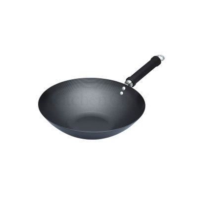 Wok - KÖKSHANTVERK - 305 mm - Non-stick - Kolstål - Induktionskompatibel