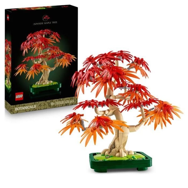 LEGO Botanicals 10348 Röd Japansk Lönn - Byggsats för Vuxna