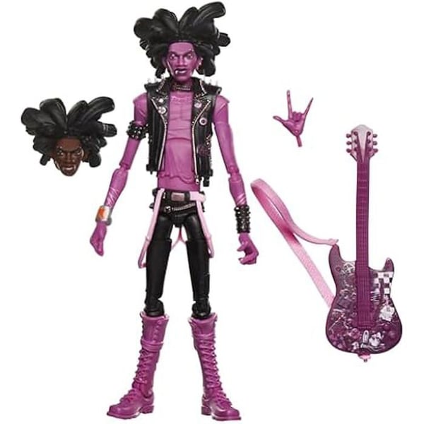 Samlarfigur - MARVEL - Spider-Punk - 15 cm - Inkluderade Tillbehör - Rörlig