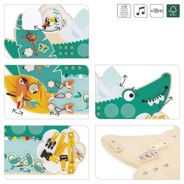 Tropik - Busy Board Croco