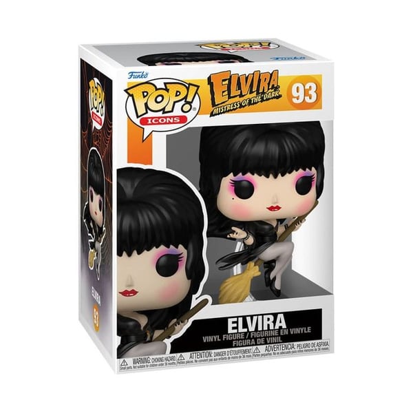 Figurine Funko Pop! N°93 | Elvira | Elvira Kvast
