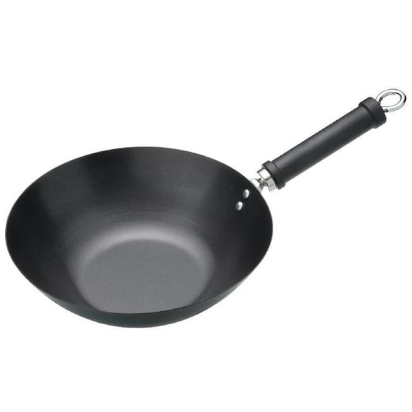 Wok - KÖKSHANTVERK - 305 mm - Non-stick - Kolstål - Induktionskompatibel