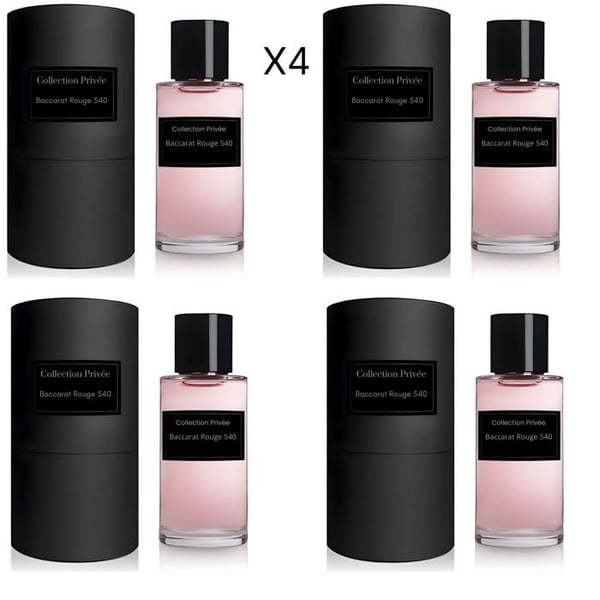 Collection Privée Baccarat Rouge 540 Eau de Parfum Mixte 50ml*4