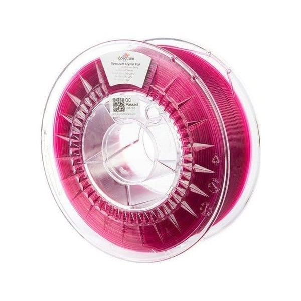 Filament PLA - SPECTRUM - 1,75 mm - 1 kg - Röd - Min temperatur 215 °C