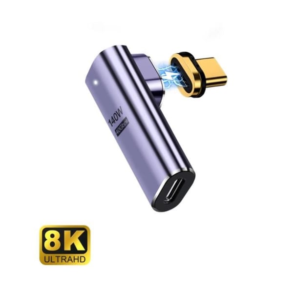ADAPTATOR USB-C EWENT HANE-HONA MAGNETISK PD100W LILA