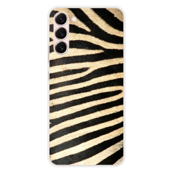 Silicone-fodral - Kompatibel med Samsung Galaxy S23 Plus - zebramönster