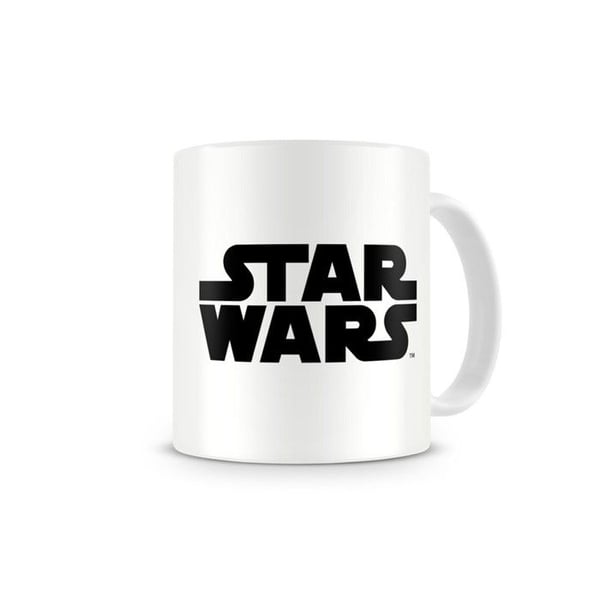 Mugg - Star Wars - SW Logo - Keramik - 320ml - Svart och vit
