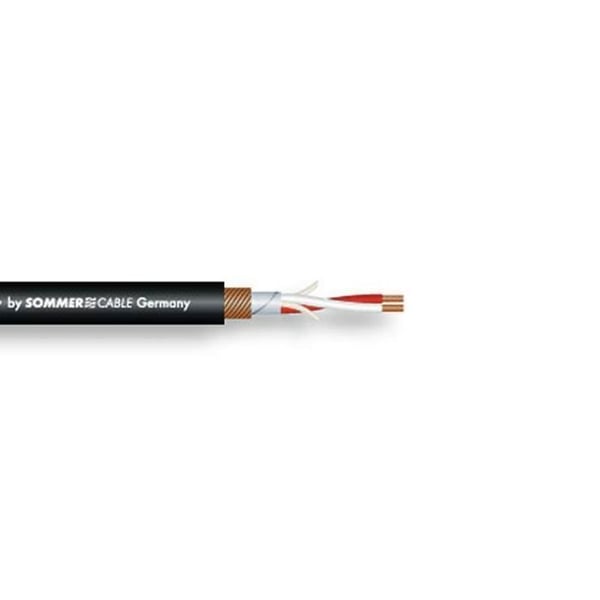DMX-kabel - SOMMER CABLE - BINARY 234 - 100m - Skärmad - Svart