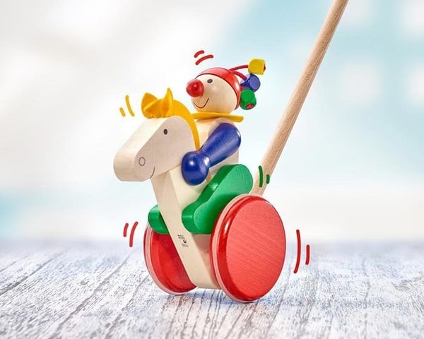 Push toy - Jockey Trotto