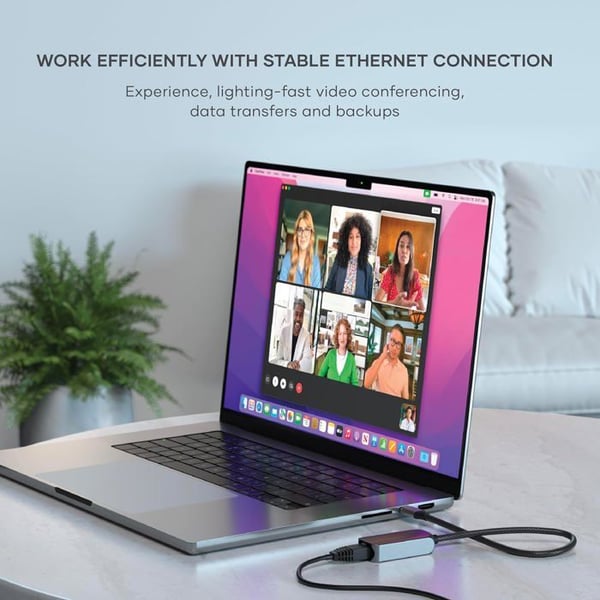 USB-C Till Ethernet Adaptern Satechi