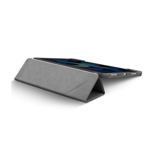 ETUI - UNIQ - Moven - Kompatibel med iPad Pro 11 och Air 10.9 - Antibakteriell - Mörkgrå