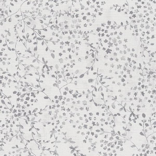 Papper vägg non-woven 397474 Grå Vit Blommor Floral PintWalls II A.S. Creation